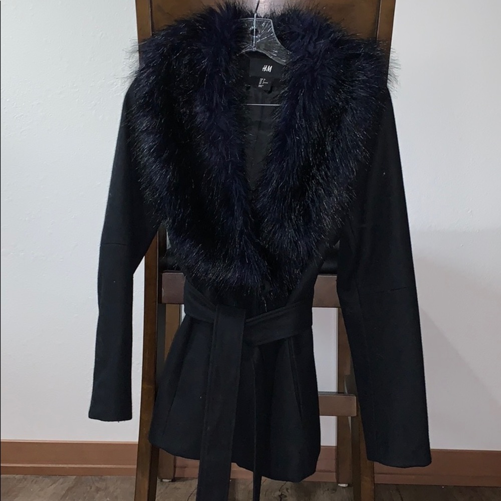 Black H&M coat